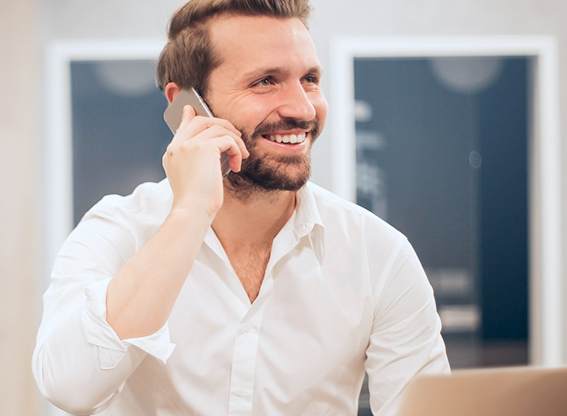 Parlez à un expert. 